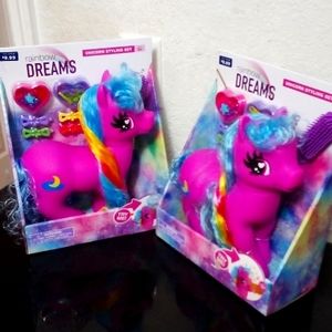 Rainbow Dreams Unicorn Styling Set